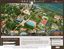 Tablet Screenshot of hotelpuccini.it